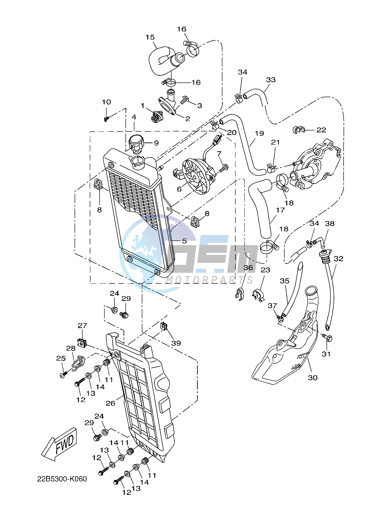 RADIATOR & HOSE