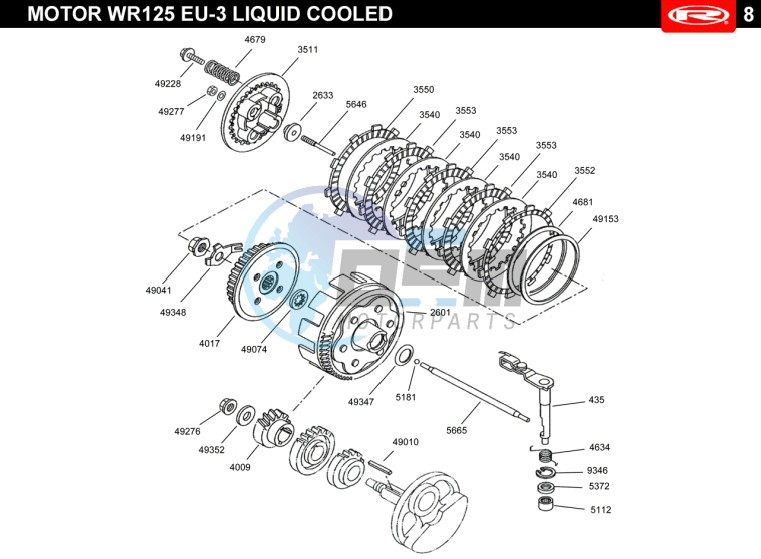 CLUTCH  EURO3