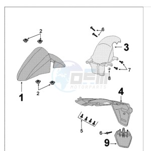 KISBEE drawing FENDERS