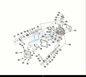 JET 14 125 LC ABS (E5) (XC12WZ-EU) (M1) drawing CYLINDER HEAD