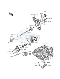 NINJA H2R ZX1000PFF EU drawing Oil Pump