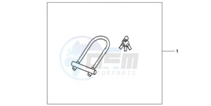 CBR1000RRA BR drawing U-LOCK