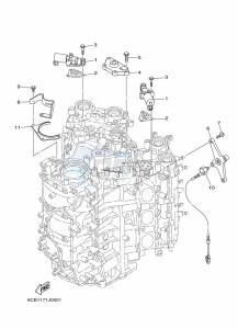 FL250DETU drawing CYLINDER-AND-CRANKCASE-3