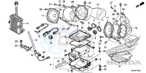 GL1800BE F6B Bagger - GL1800BE UK - (E) drawing AUDI O UNIT