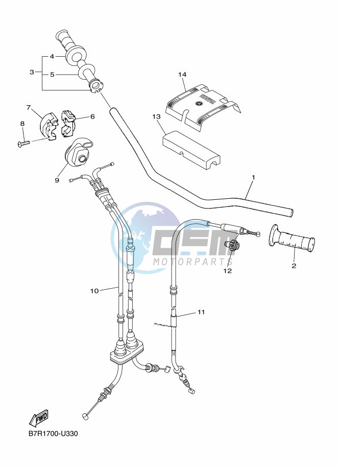 STEERING HANDLE & CABLE