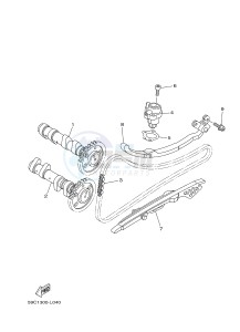 XP500A T-MAX 530 (59CT) drawing CAMSHAFT & CHAIN