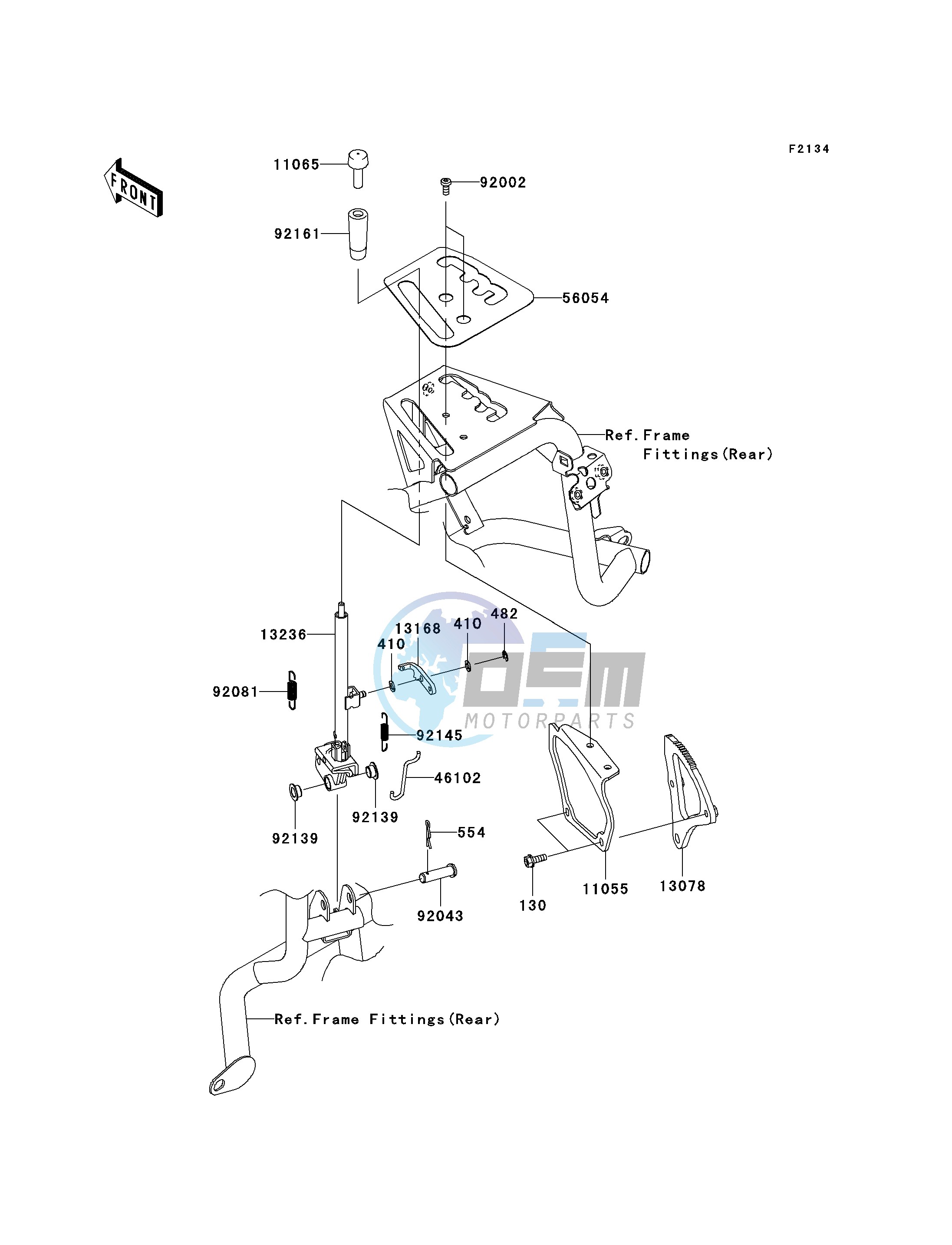 SHIFT LEVER-- S- -