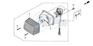 PK50 drawing TAILLIGHT