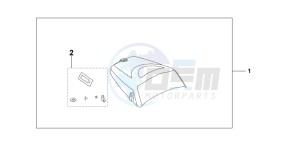 CBF1000T drawing SEAT COWL*NHA12M*