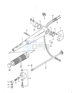 dt 30c drawing Handle (1993 to 1997)