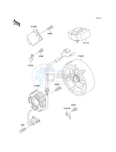 AN 110 D (D2-D3) drawing GENERATOR