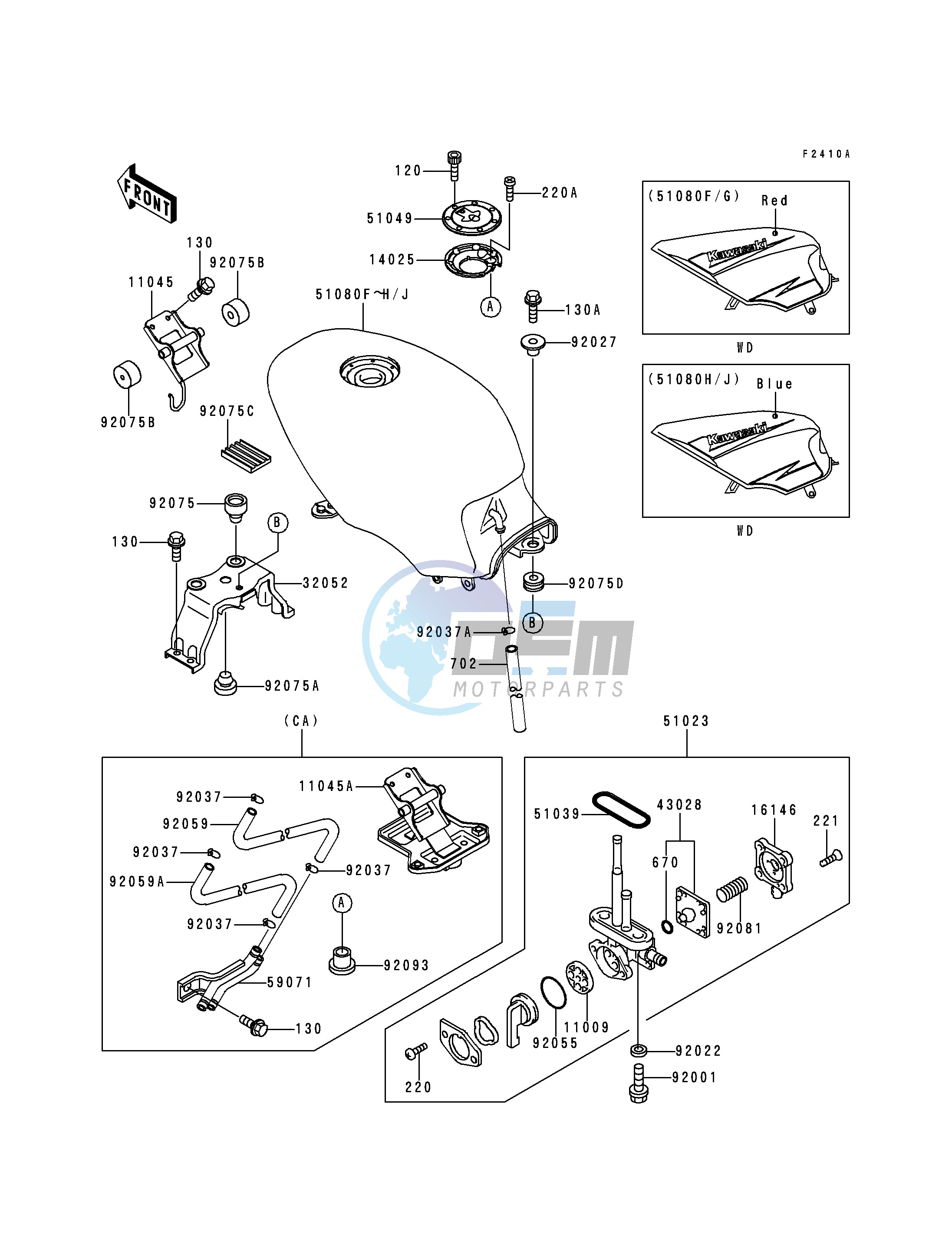 FUEL TANK -- EX500-D2- -