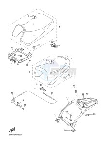 FJR1300A FJR1300A ABS (1MCG 1MCH) drawing SEAT