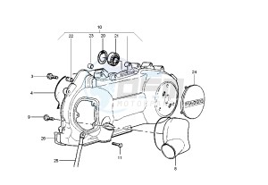 DNA 125-180 125 drawing Clutch cover