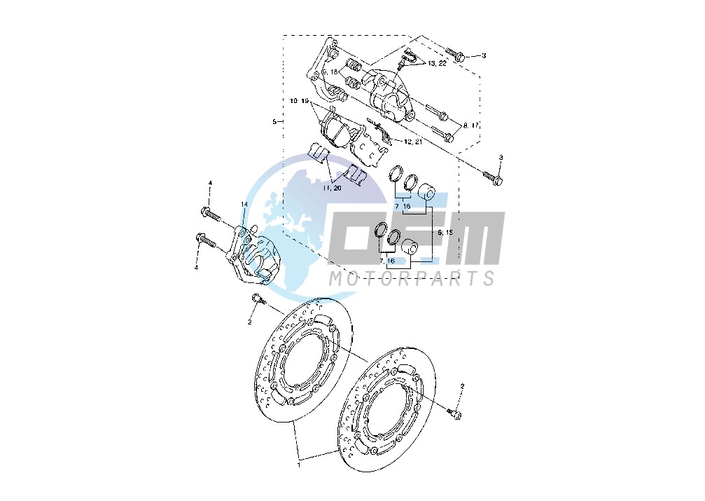 FRONT BRAKE CALIPER