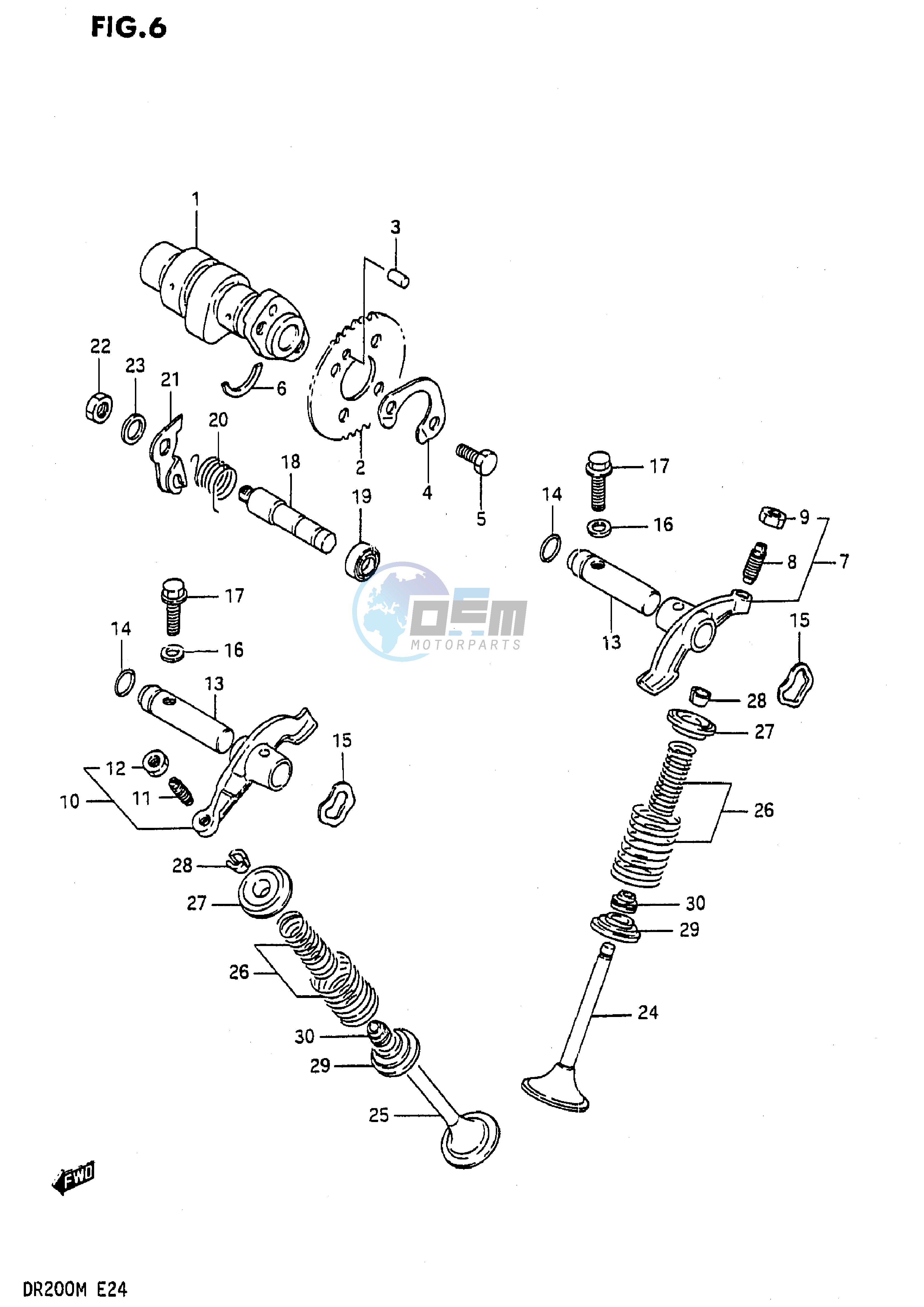 CAM SHAFT - VALVE