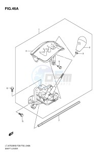 LT-A750X (P28-P33) drawing SHIFT LEVER (MODEL L0)