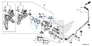 NC750SAG NC750S Europe Direct - (ED) drawing REAR BRAKE CALIPER