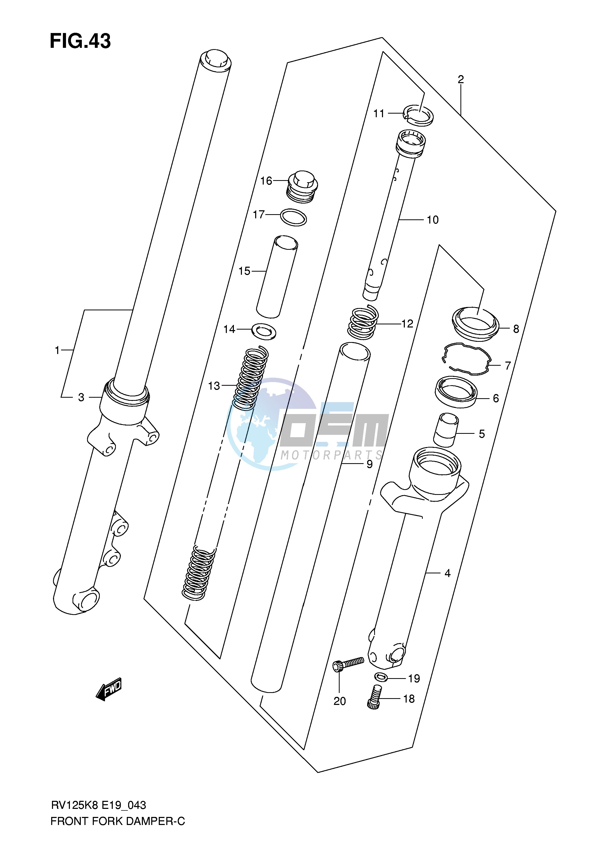 FRONT FORK DAMPER