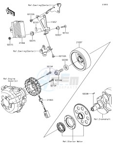 Z1000 ZR1000HHF XX (EU ME A(FRICA) drawing Generator