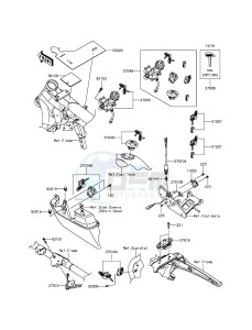 VULCAN 1700 NOMAD ABS VN1700DGF GB XX (EU ME A(FRICA) drawing Ignition Switch