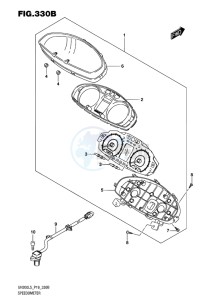 UH200 BURGMAN EU drawing SPEEDOMETER