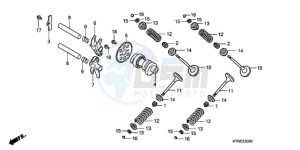 SH300AR9 France - (F / ABS CMF SPC TBX) drawing CAMSHAFT/VALVE