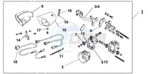 NT700VAA Europe Direct - (ED / ABS) drawing FRONT FOG LIGHT SET