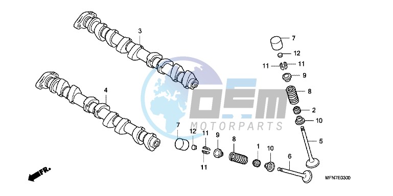 CAMSHAFT/ VALVE