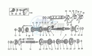 Nevada 350 drawing Gear box