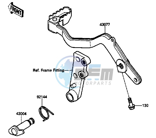 BRAKE PEDAL