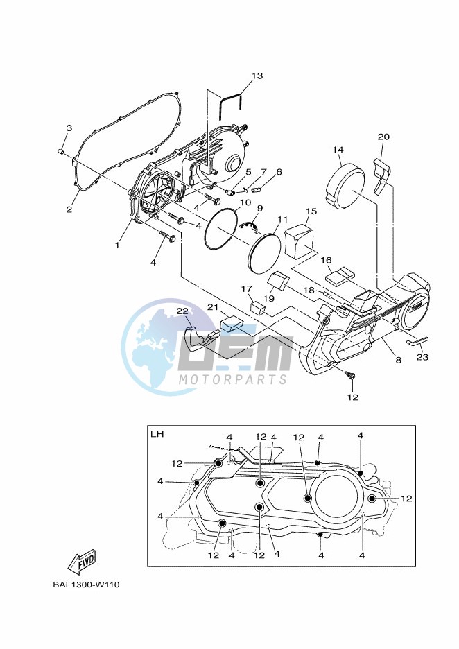 FRONT MASTER CYLINDER