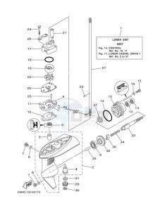 F2-5AMHS drawing PROPELLER-HOUSING-AND-TRANSMISSION-1