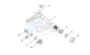 SXV 450-550 Street Legal drawing Gear box selector I