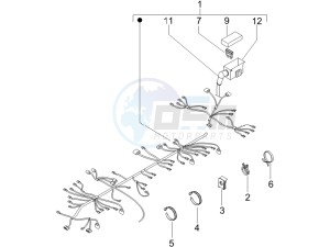 Liberty 125 4t 2v ie ptt (I) Italy drawing Main cable harness