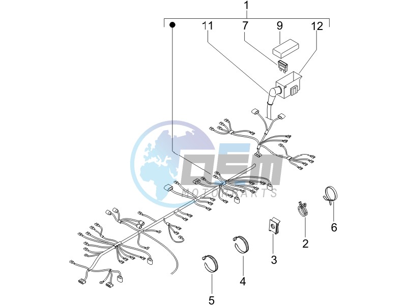 Main cable harness