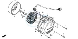 VFR800 drawing GENERATOR