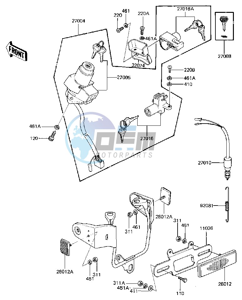 IGNITION SWITCH_LOCKS_REFLECTORS