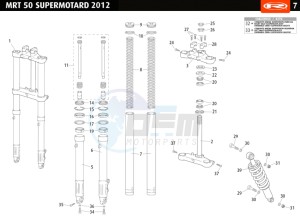 MRT-50-SM-ORANGE drawing SUSPENSION