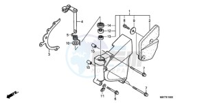 XL1000VA9 Europe Direct - (ED / ABS) drawing LEFT CRANKCASE COVER