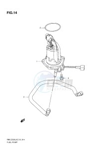 RM-Z 250 drawing FUEL PUMP L0