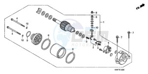 CBF125MA Europe Direct - (ED) drawing STARTING MOTOR