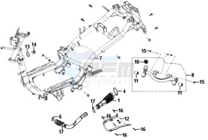 FIDDLE II 50 drawing FRAME / ENGINE MOUNT