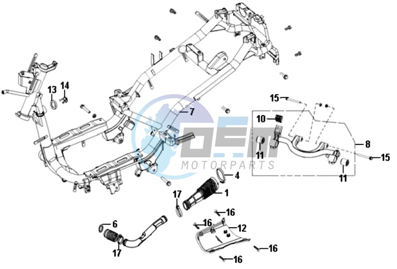 FRAME / ENGINE MOUNT