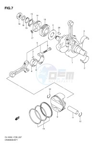 DL1000 (E28) V-Strom drawing CRANKSHAFT