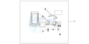 VT750DCB SHADOW SPIRIT drawing RADIATOR *NH389M*