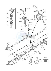 F50FETL drawing FUEL-TANK