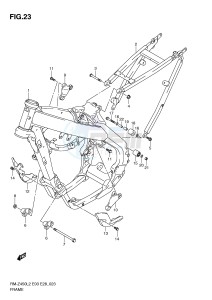 RM-Z450 (E3) drawing FRAME