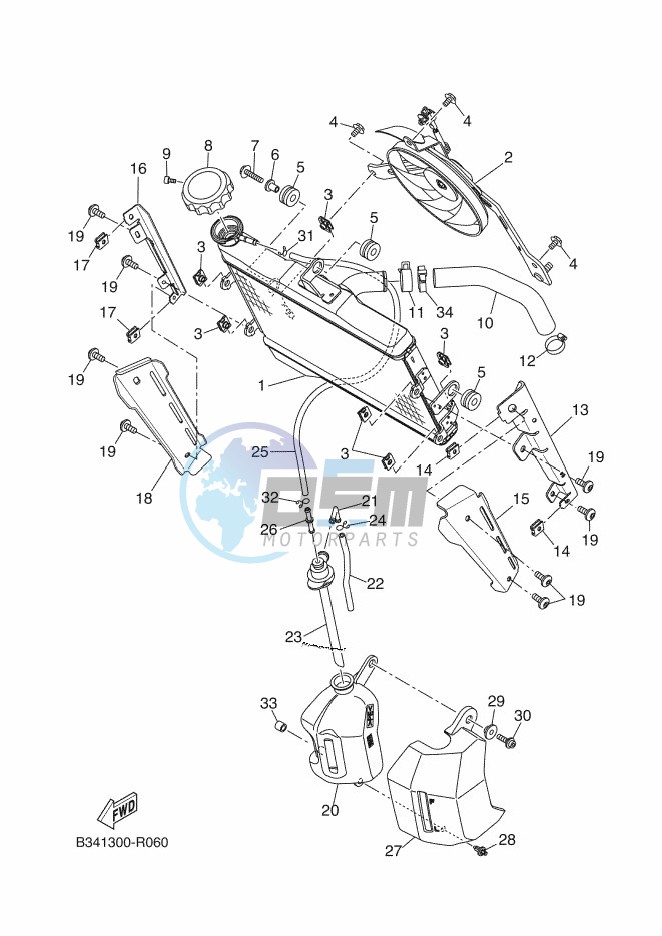 RADIATOR & HOSE