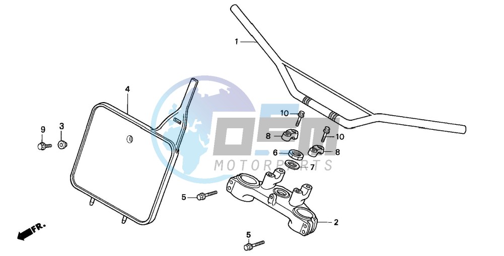 HANDLE PIPE/TOP BRIDGE (2)